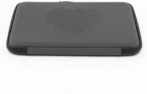 RIKI SKINNY Vanity Mirror Carry Case (Small), Multifunctional Makeup Bag, Light Weight and Portable, Protect the Makeup Mirror from Shattering (Grey)