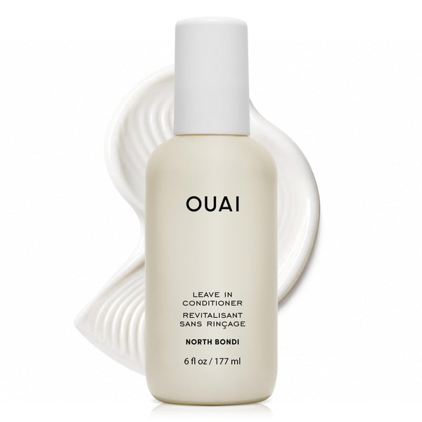OUAI Multitasking Leave In Conditioner, North Bondi Scent, Full Size | Heat Protectant Spray up to 450°F, Lightweight, Hydrating Detangler & Anti-Frizz Primer for Curly, Fine & Color-Treated Hair