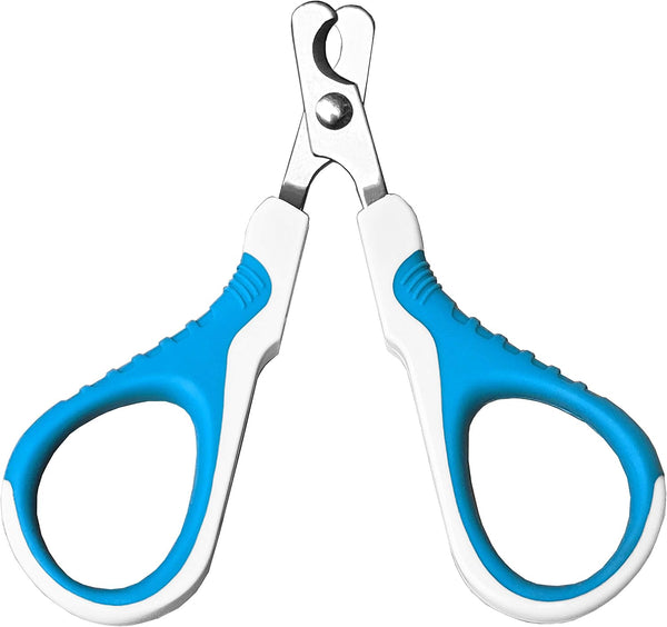 gonicc Professional Pet Nail Clippers & Trimmer for Cats and Small Animals | Best For Cats, Small Dogs And Any Small Pets. Sharp Angled Blade Pet Nail Trimmer Scissors.