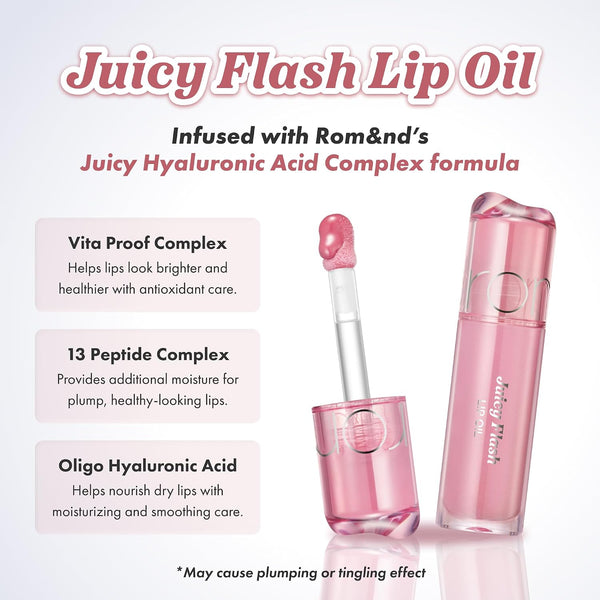 rom&nd JUICY FLASH LIP OIL 02 BERRY UP