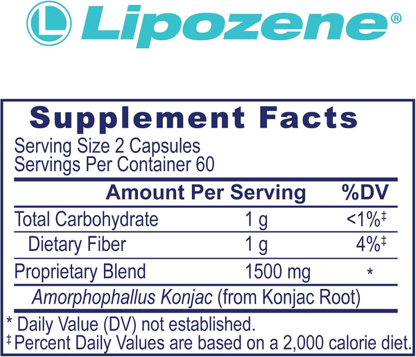 Lipozene 2 120 Count Bottles