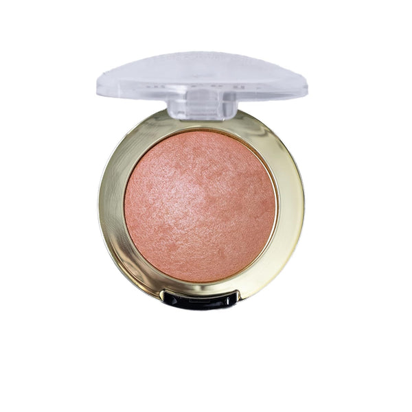 Milani Baked Blush, Updated Powder Blush for Cheeks, Cruelty Free Makeup - Shape, Contour & Highlight Face for a Shimmery or Matte Finish - Luminoso