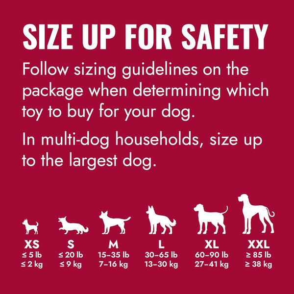 KONG Classic Stuffable Dog Toy - Fetch & Chew Toy for Dogs - Treat-Filling Capabilities & Erratic Bounce for Extended Play Time - Durable Natural Rubber Material - for Small Dogs