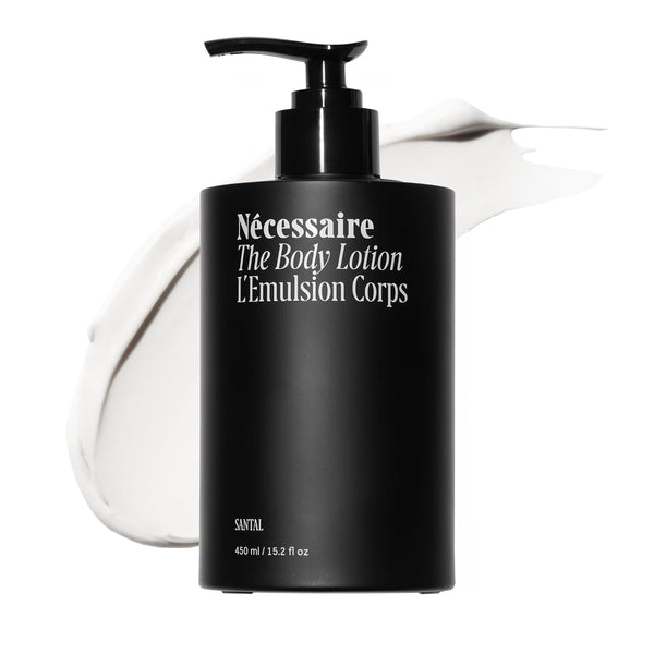 The Body Lotion Santal. Multi-Peptide Firming Body Lotion With Niacinamide | For Women & Men. Non-Comedogenic, Dermatologist-Tested Moisturizer for Sensitive Skin. 450ml / 15.2 fl oz.