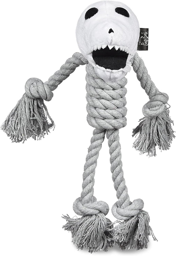 Warner Bros Corpse Bride Scraps the Dog Rope Toy, Medium, 9 Inch