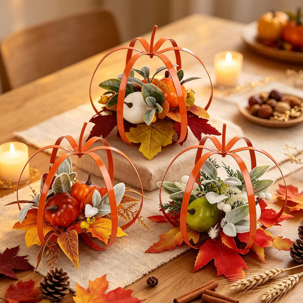 Fall Centerpieces for Tables Thanksgiving Tabletop Decorations