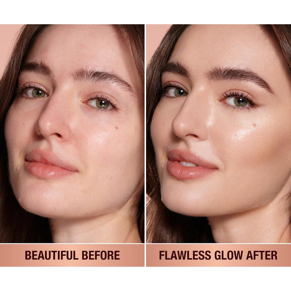 Charlotte Tilbury Hollywood Flawless Filter - Multi‑Use Makeup Primer, Complexion Booster & Illuminating Liquid Highlighter with Sheer Coverage - Smooths & Blurs Skin