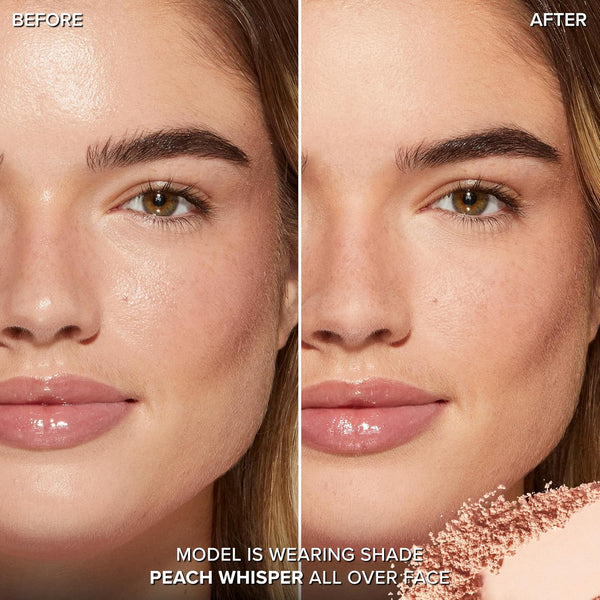Too Faced Peach Perfector Loose Setting Powder | Translucent, Light Weight, Setting Powder Makeup for Oil Control & Shine Free Finish