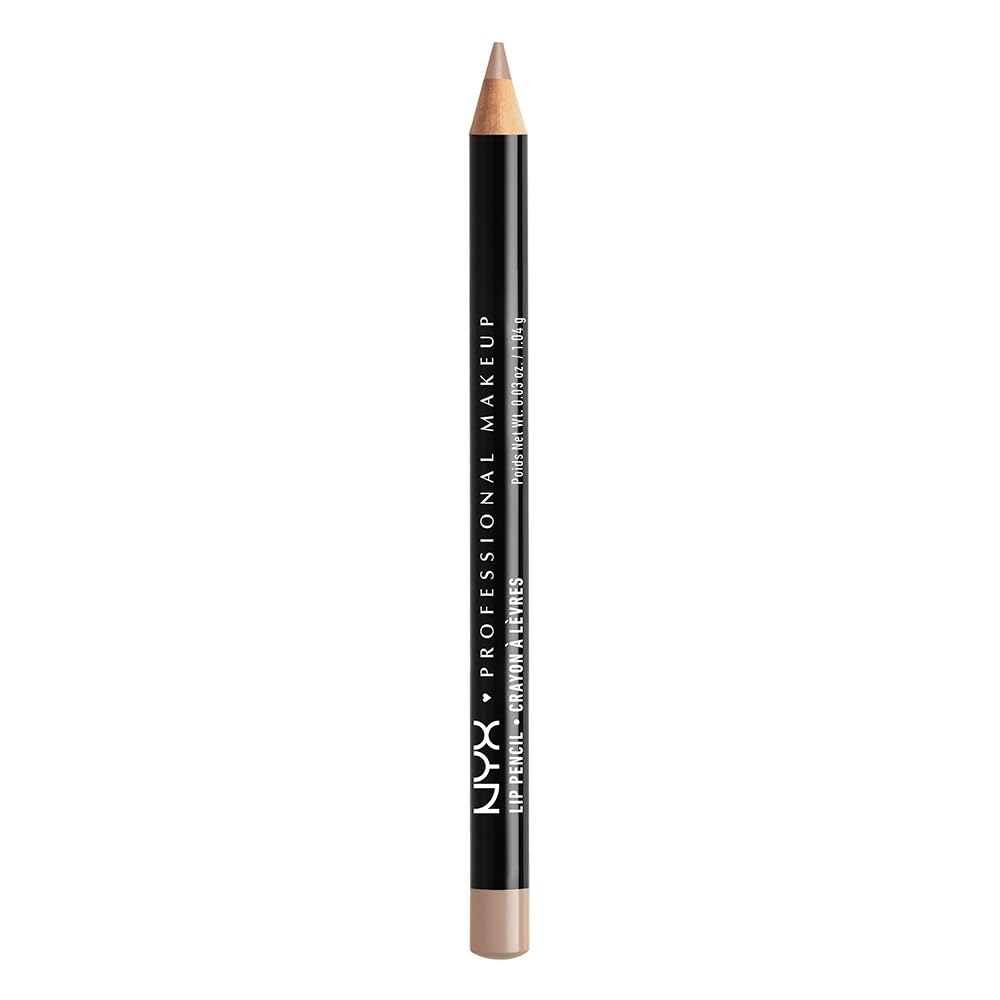 NYX PROFESSIONAL MAKEUP Slim Lip Pencil, Long-Lasting Creamy Lip Liner - Espresso