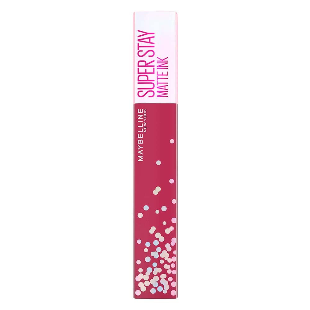 Maybelline Super Stay Matte Ink Liquid Lipstick Makeup, Long Lasting High Impact Color, Up to 16H Wear, Composer, Cherry Brown, 1 Count, Packaging May Vary