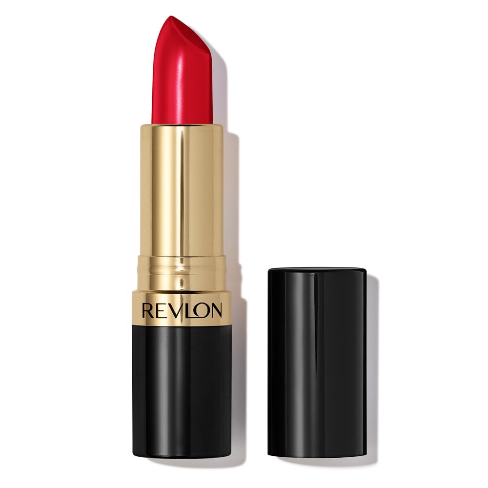 REVLON Super Lustrous Lipstick Gift Set, 5-Piece | 5-piece lipstick gift set. Creamy formula for soft, fuller-looking lips with a moisturized feel.