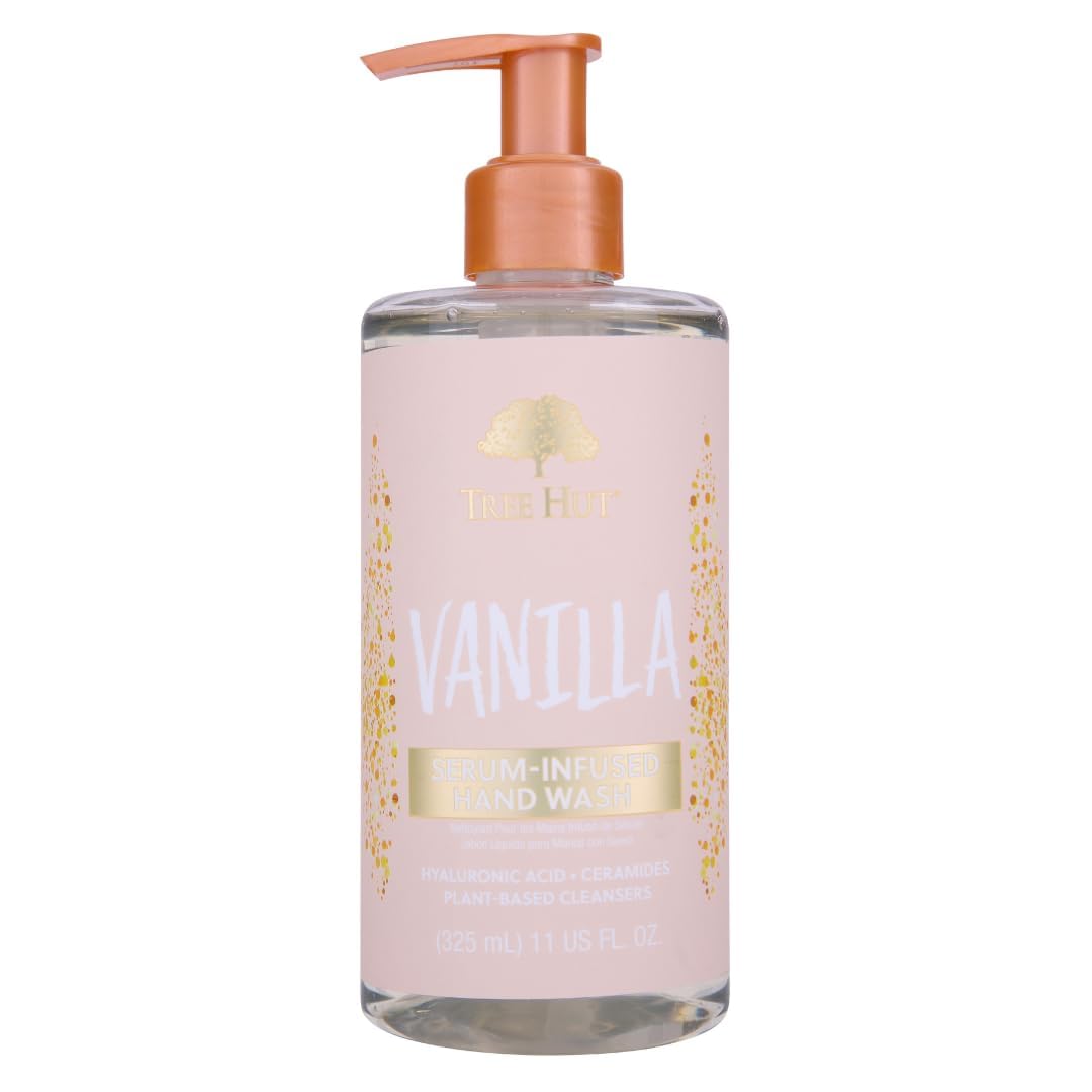 Tree Hut Serum Infused Hand Wash, Coco Colada, 11 Fl Oz | Nourish & Hydrate Hands with Strengthening Skin Care, Long Lasting Scent, Cleanse & Lock in Moisture