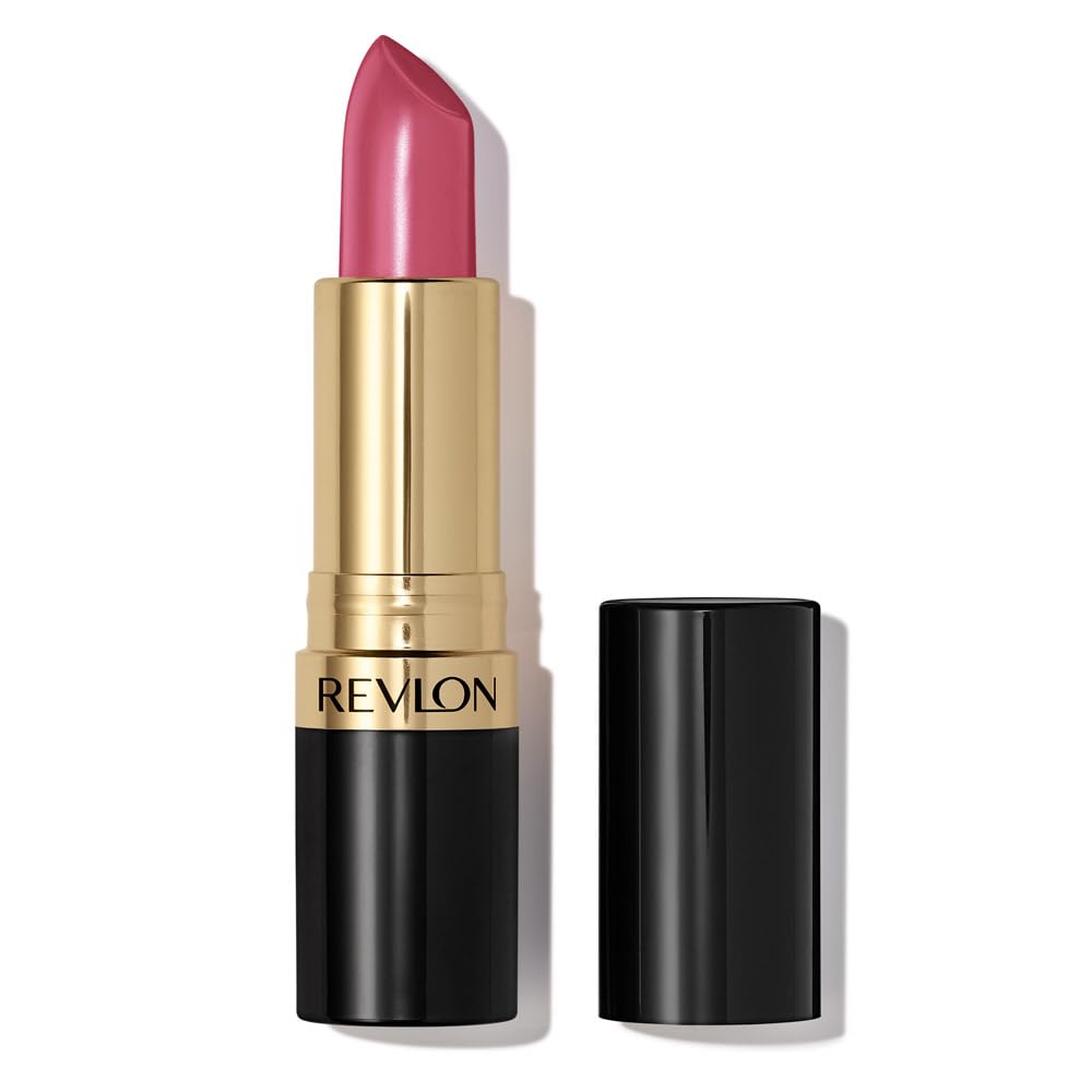 REVLON Super Lustrous Lipstick Gift Set, 5-Piece | 5-piece lipstick gift set. Creamy formula for soft, fuller-looking lips with a moisturized feel.