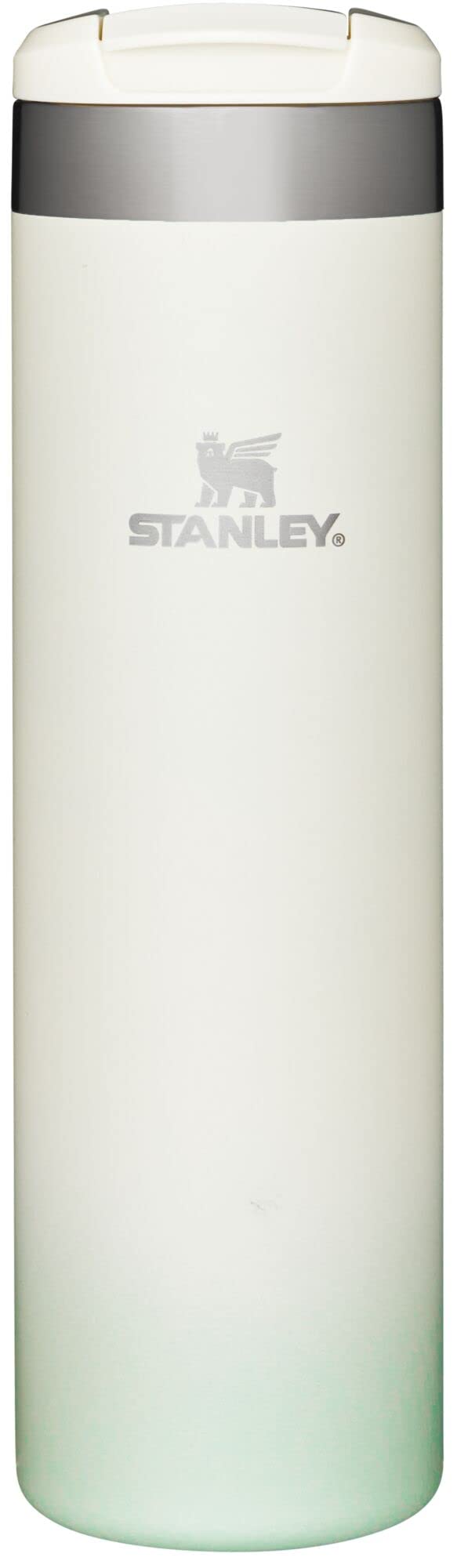 Stanley AeroLight Transit Bottle 20 oz | Locking Drink Through Lid | Leak Resistant Water Bottle or Coffee Travel Mug | Lightweight Insulated Stainless Steel | BPA-Free | Black