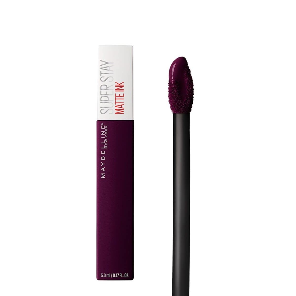 Maybelline Super Stay Matte Ink Liquid Lipstick Makeup, Long Lasting High Impact Color, Up to 16H Wear, Composer, Cherry Brown, 1 Count, Packaging May Vary
