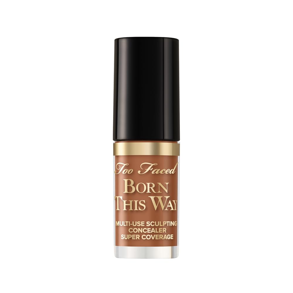 Too Faced Born This Way Super Coverage Multi-Use Concealer | Full-Coverage Hydrating Concealer for Dark Circles & Blemishes with Natural Finish | Hyaluronic Acid & Coconut Water