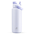 POWCAN 26 oz Insulated Water Bottle with 2-in-1 Straw and Spout Lid, Keep Cold 24H, Leak-Proof, Fits in Car Cup Holder, Stainless Steel Water Bottle for Sports, Travel, and School (Cotton Candy)