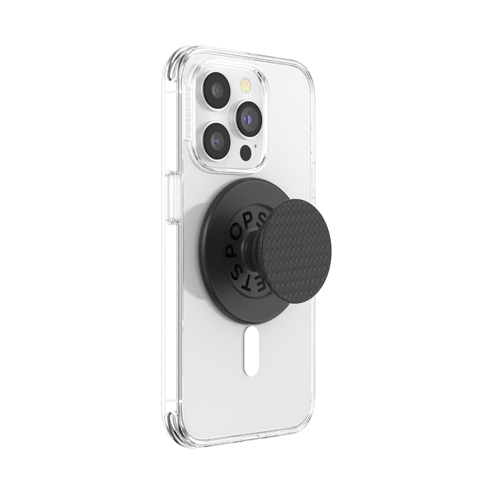 PopSockets Adhesive Phone Grip, Holder- Black