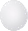 RIKI LOVES RIKI GLAMCOR Home Fogless Shower Shaving Mirror with Lights | Heated Instant Fog-Free Glass, Secure Magnetic Mount, HD LEDs and Rechargeable Batteries