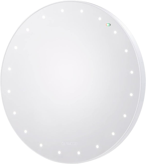 RIKI LOVES RIKI GLAMCOR Home Fogless Shower Shaving Mirror with Lights | Heated Instant Fog-Free Glass, Secure Magnetic Mount, HD LEDs and Rechargeable Batteries
