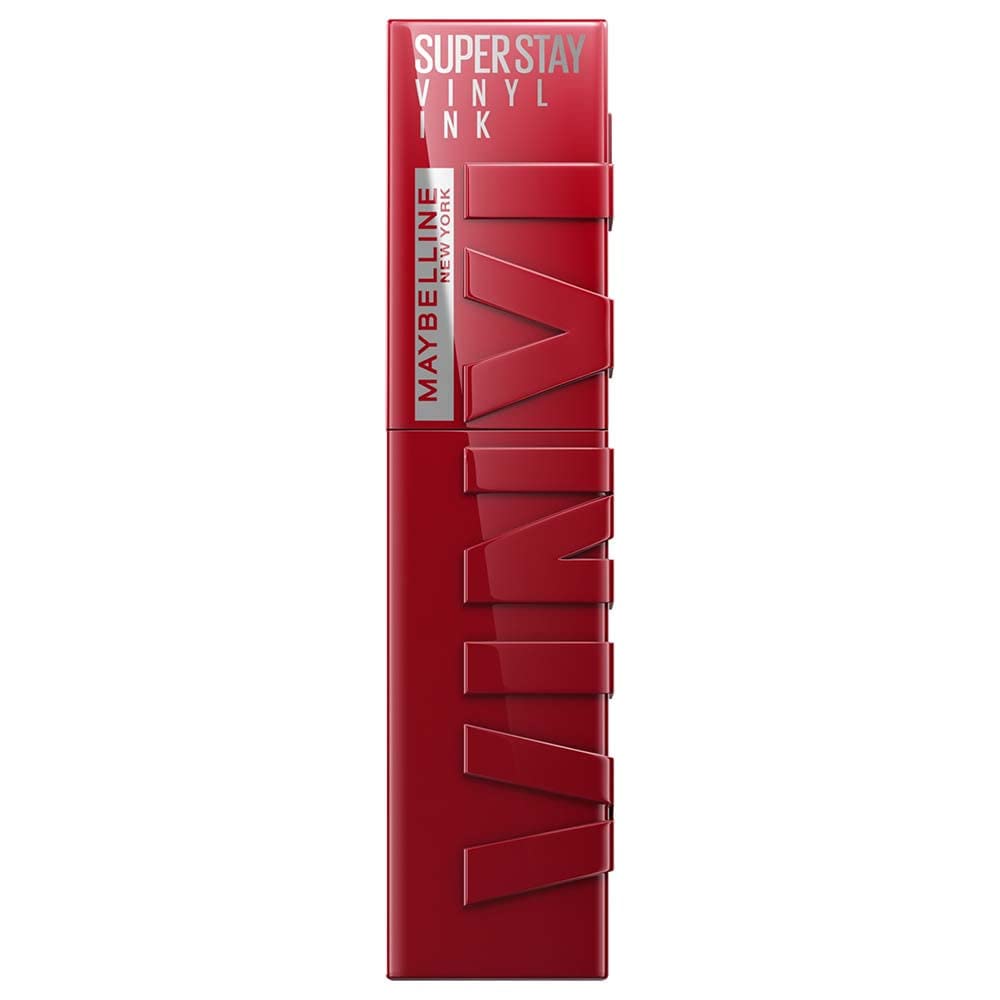 Maybelline Super Stay Vinyl Ink Longwear No-Budge Liquid Lipcolor Makeup, Highly Pigmented Color and Instant Shine, Cheeky, Rose Nude Lipstick, 0.14 fl oz, 1 Count