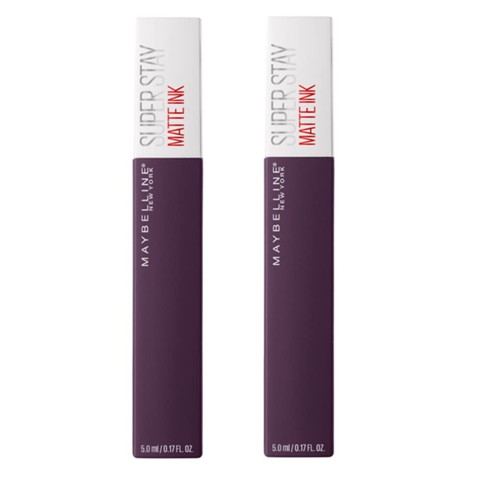 Maybelline Super Stay Matte Ink Liquid Lipstick Makeup, Long Lasting High Impact Color, Up to 16H Wear, Composer, Cherry Brown, 1 Count, Packaging May Vary