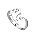 Halloween Ghost Pumpkin Open Adjustable Ring Band Witch Hat Magic Broom Statement Wrap Finger Rings Punk Comfort Fit Jewelry Festive Party Gifts for Women Daughter