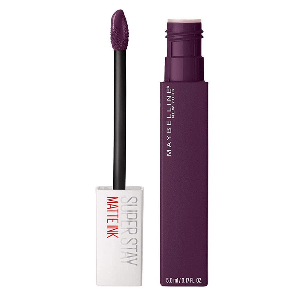 Maybelline Super Stay Matte Ink Liquid Lipstick Makeup, Long Lasting High Impact Color, Up to 16H Wear, Composer, Cherry Brown, 1 Count, Packaging May Vary