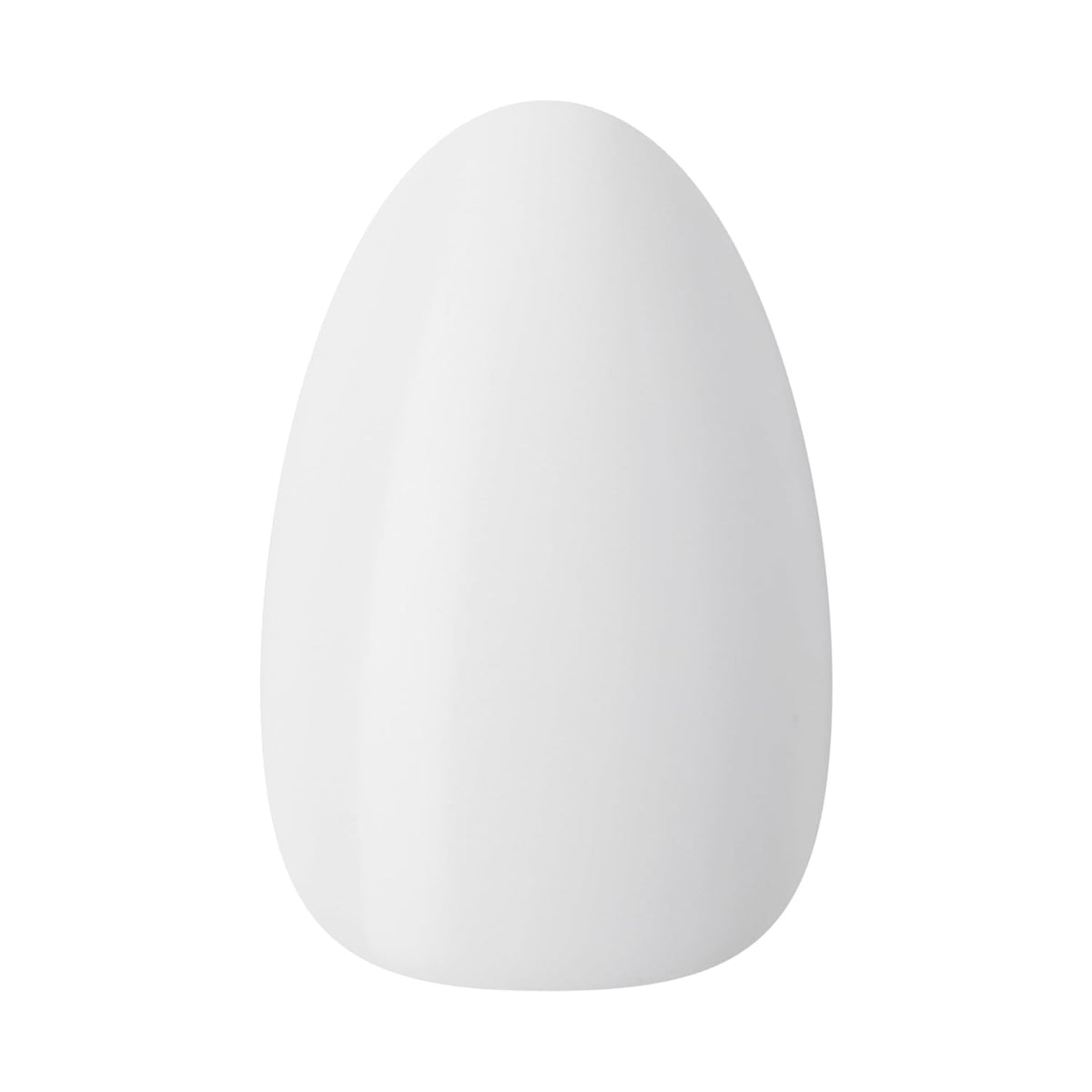 Kiss Core, Press On Nails, Nail glue included, 'Lyrical', White, Short Size, Almond Shape, Includes 32 Nails, 2g Glue, 1 Manicure Stick, 1 Mini File