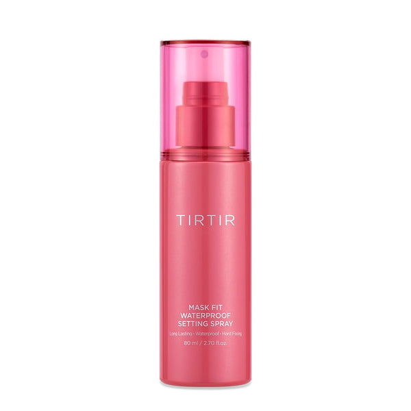TIRTIR Waterproof Setting Spray – 24 Hour Long Lasting Fix, Sweatproof Water Resistant Makeup Finisher – Ethanol Free, Semi Matte Finish for Oily Skin – Korean Makeup Fixer