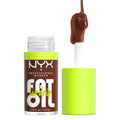 NYX PROFESSIONAL MAKEUP Fat Oil Lip Drip, Moisturizing Lip Oil Gloss, Vegan Tinted Formula, Up to 12 HR Hydration - Follow Back (Shimmering Warm Nude)