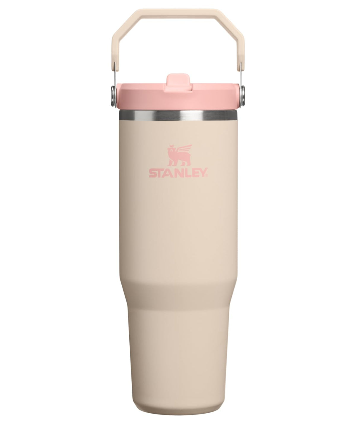 STANLEY IceFlow 2.0 Flip Straw Tumbler, 30 oz, Rose Quartz