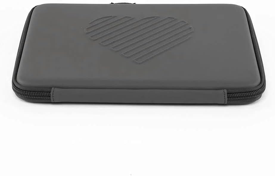 RIKI SKINNY Vanity Mirror Carry Case (Small), Multifunctional Makeup Bag, Light Weight and Portable, Protect the Makeup Mirror from Shattering (Grey)