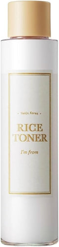 I'm From Rice Toner, Korea Glow Milky Rice Toner, niacinamide, Glass&Dewy, Hydration, Calming, All Skin Types, Korean Skin Care 5.07fl.oz