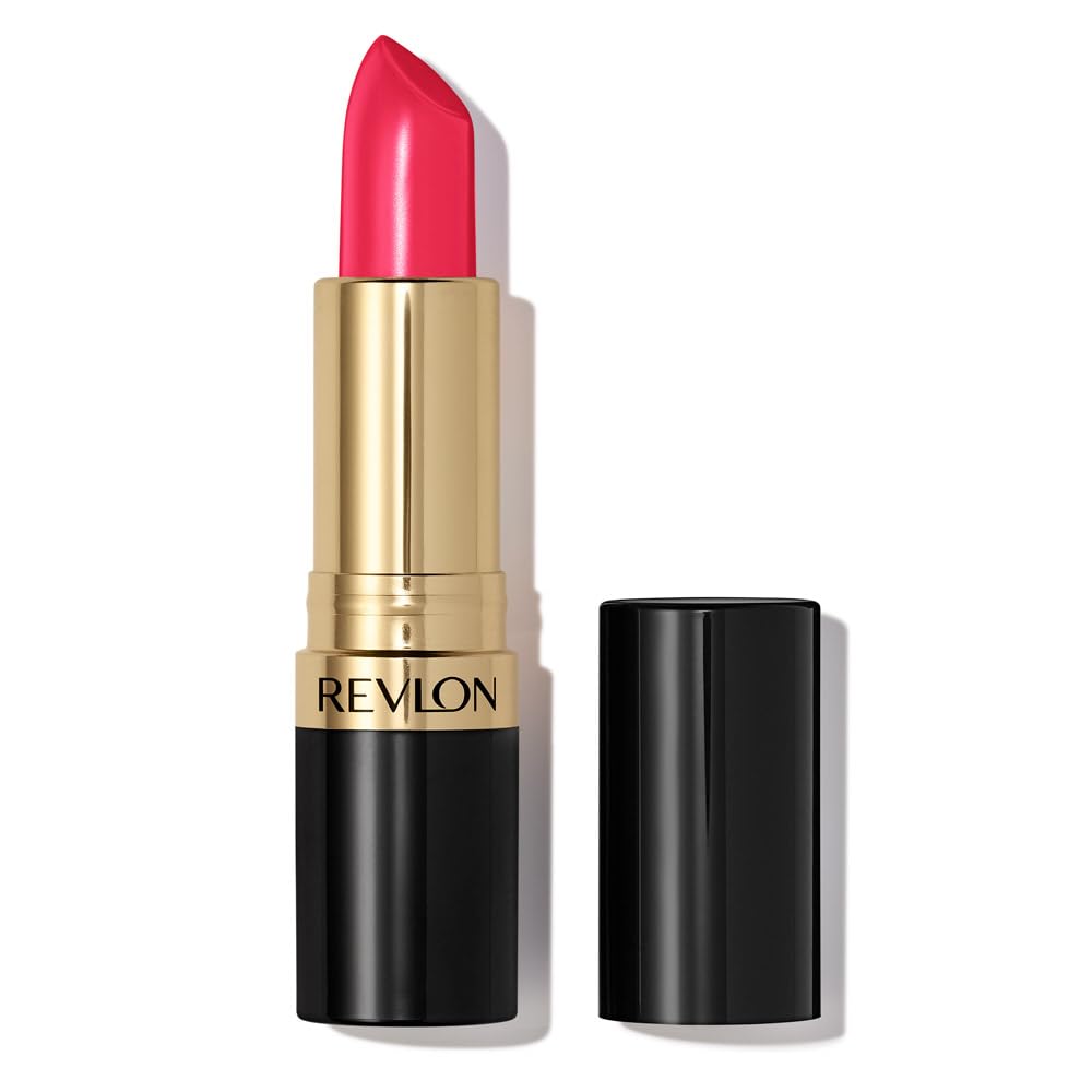 REVLON Super Lustrous Lipstick Gift Set, 5-Piece | 5-piece lipstick gift set. Creamy formula for soft, fuller-looking lips with a moisturized feel.