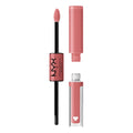 NYX PROFESSIONAL MAKEUP Shine Loud, Long-Lasting Liquid Lipstick with Clear Lip Gloss - Magic Maker (Dusty Nude Mauve)