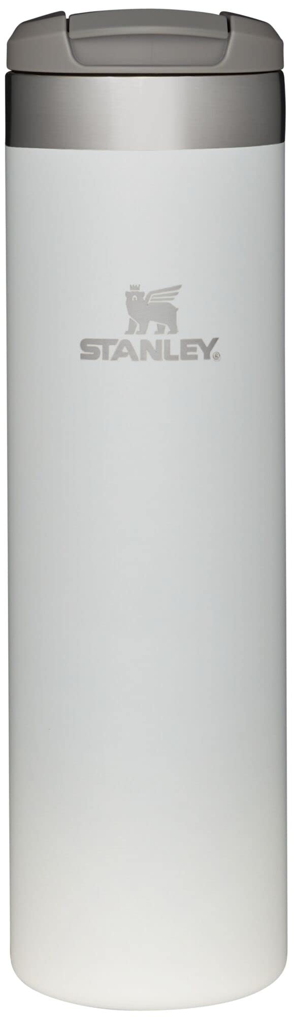 Stanley AeroLight Transit Bottle 20 oz | Locking Drink Through Lid | Leak Resistant Water Bottle or Coffee Travel Mug | Lightweight Insulated Stainless Steel | BPA-Free | Black