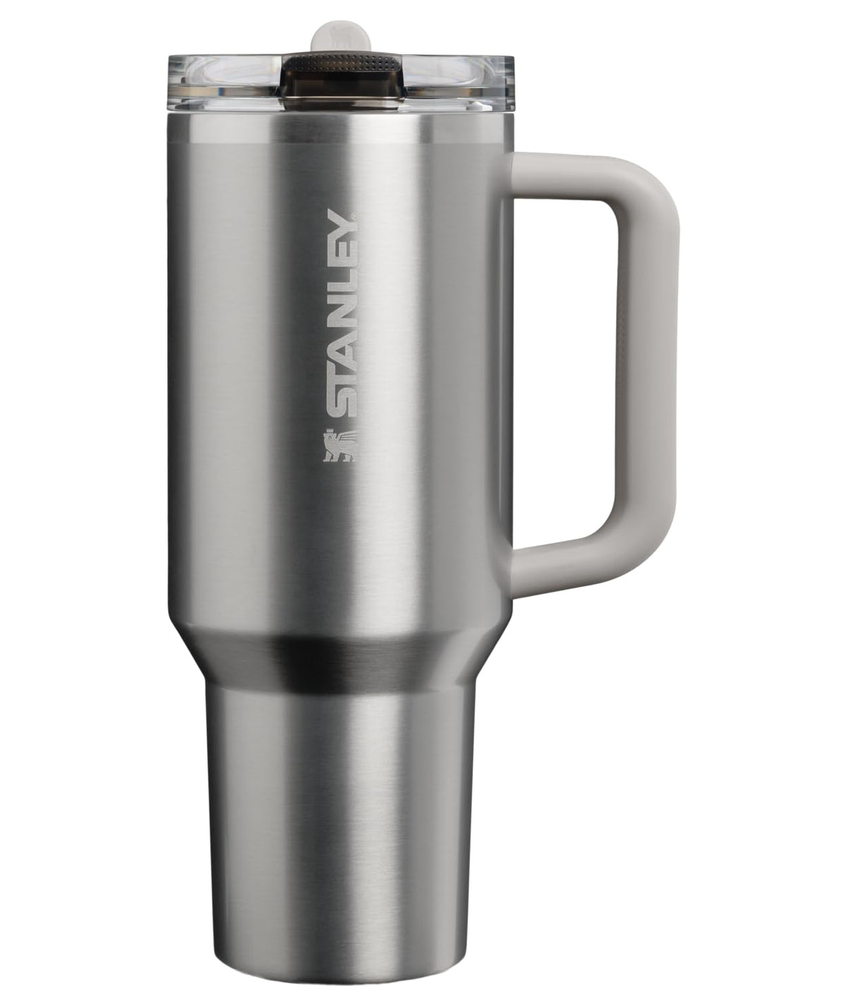 STANLEY Quencher ProTour Flip Straw Tumbler with Leakproof Lid 40 oz | Built-In Straw and Handle | Cup Holder Compatible for Travel | Insulated Stainless Steel Cup | BPA-Free | Black