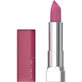 Maybelline Color Sensational Lipstick, Lip Makeup, Matte Finish, Hydrating Lipstick, Nude, Pink, Red, Plum Lip Color, Divine Wine, 1 Count