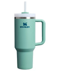 STANLEY Quencher H2.0 Tumbler with Handle and Straw 40 oz Flowstate 3-Position Lid Cup Holder Compatible for Travel Insulated Stainless Steel Cup BPA-Free Rose Quartz 2.0