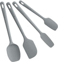 ChefAide 5 Pieces Silicone Spatulas Set, Heat Resistant Rubber Spatula