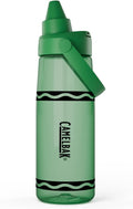 CamelBak Crayola Chug Water Bottle 25oz, Green | Fast Flow Chug Lid, Slim Portable Design, Durable Tritan Renew Bottle, Dishwasher Safe Design, Crayola Color Collection