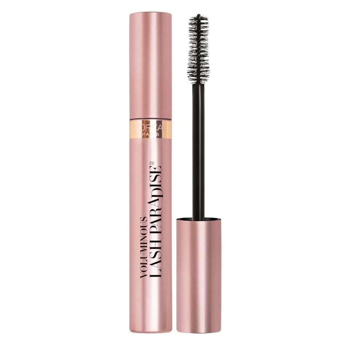 L'Oreal Paris Makeup Voluminous Lash Paradise Mascara, Voluptuous Volume, Intense Length, Feathery Soft Full Lashes, No Flaking, No Smudging, No Clumping, Blackest Black, 0.25 Fl Oz (Pack of 1)