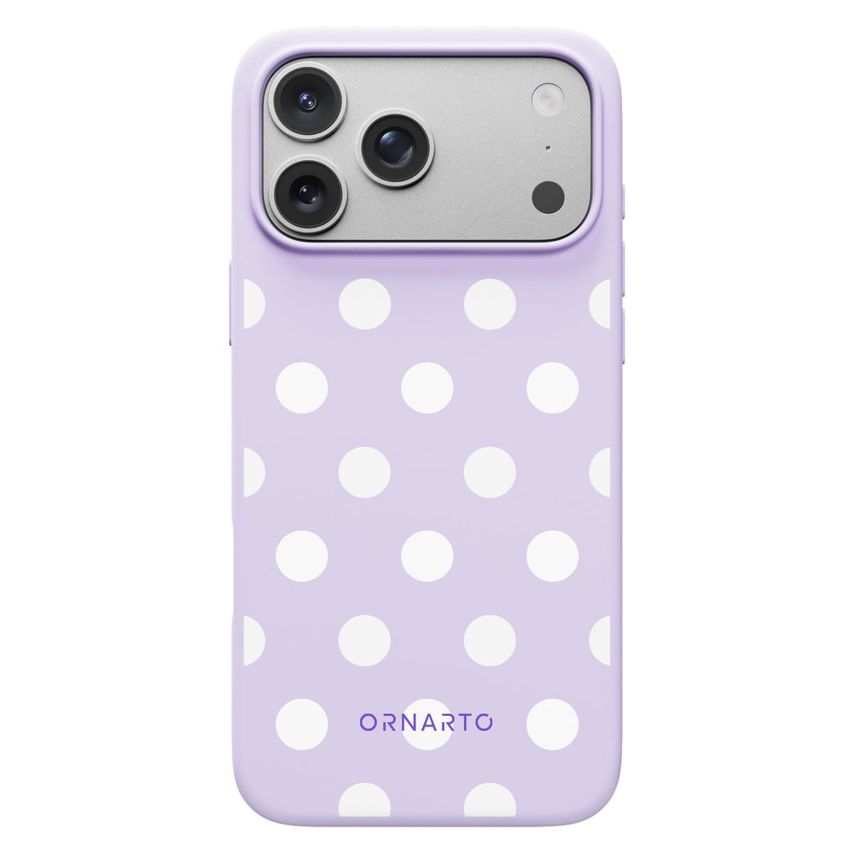 ORNARTO for iPhone 17 Pro Max Case, Liquid Silicone, Chalk Pink