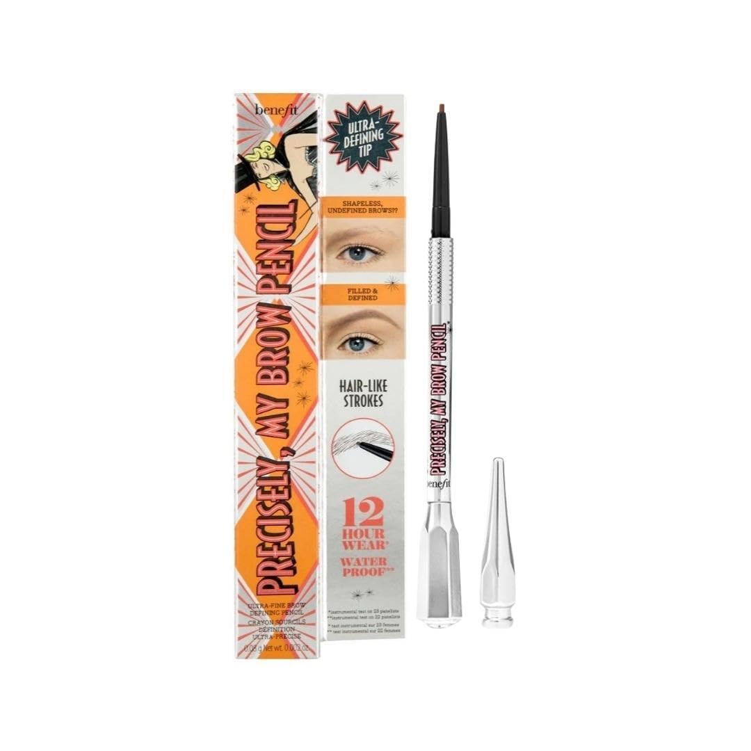 Benefit Precisely My Brow Pencil Ultra-Fine Shape Define, Shade, 3.5 - Neutral medium brown, 1 Count