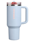 STANLEY Quencher ProTour Flip Straw Tumbler with Leakproof Lid 40 oz | Built-In Straw and Handle | Cup Holder Compatible for Travel | Insulated Stainless Steel Cup | BPA-Free | Black
