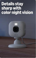 Blink Mini 2K+ (newest model) – Plug-in Home & Pet Indoor Security Camera with 2K video resolution, night vision, enhanced audio, motion detection – 3 cameras (White)