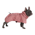 Spark Paws Dog Raincoat, Waterproof Windproof Rain Jacket, for Small Medium Large Extra Large Dogs, Reflective Breathable Full-Body Coverage Dry Suit - Neon White Navy Blue, 2XL