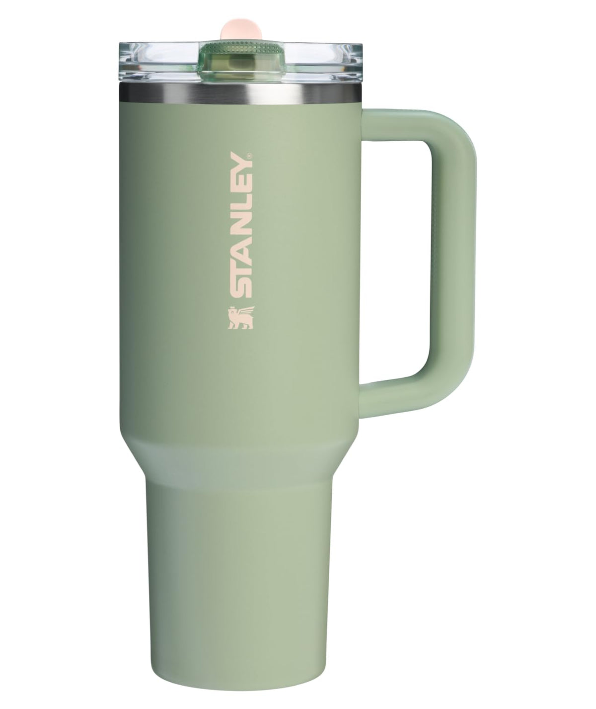 STANLEY Quencher ProTour Flip Straw Tumbler with Leakproof Lid 40 oz | Built-In Straw and Handle | Cup Holder Compatible for Travel | Insulated Stainless Steel Cup | BPA-Free | Black
