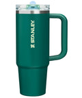 STANLEY Quencher ProTour Flip Straw Tumbler with Leakproof Lid 40 oz | Built-In Straw and Handle | Cup Holder Compatible for Travel | Insulated Stainless Steel Cup | BPA-Free | Black